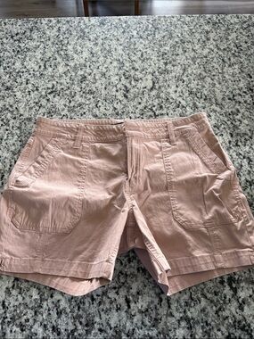 Prana Dusty Pink Utility Bermuda Shorts